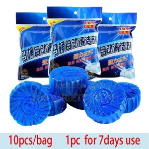 10pcs Toilet Bowl Tablets Cleaner