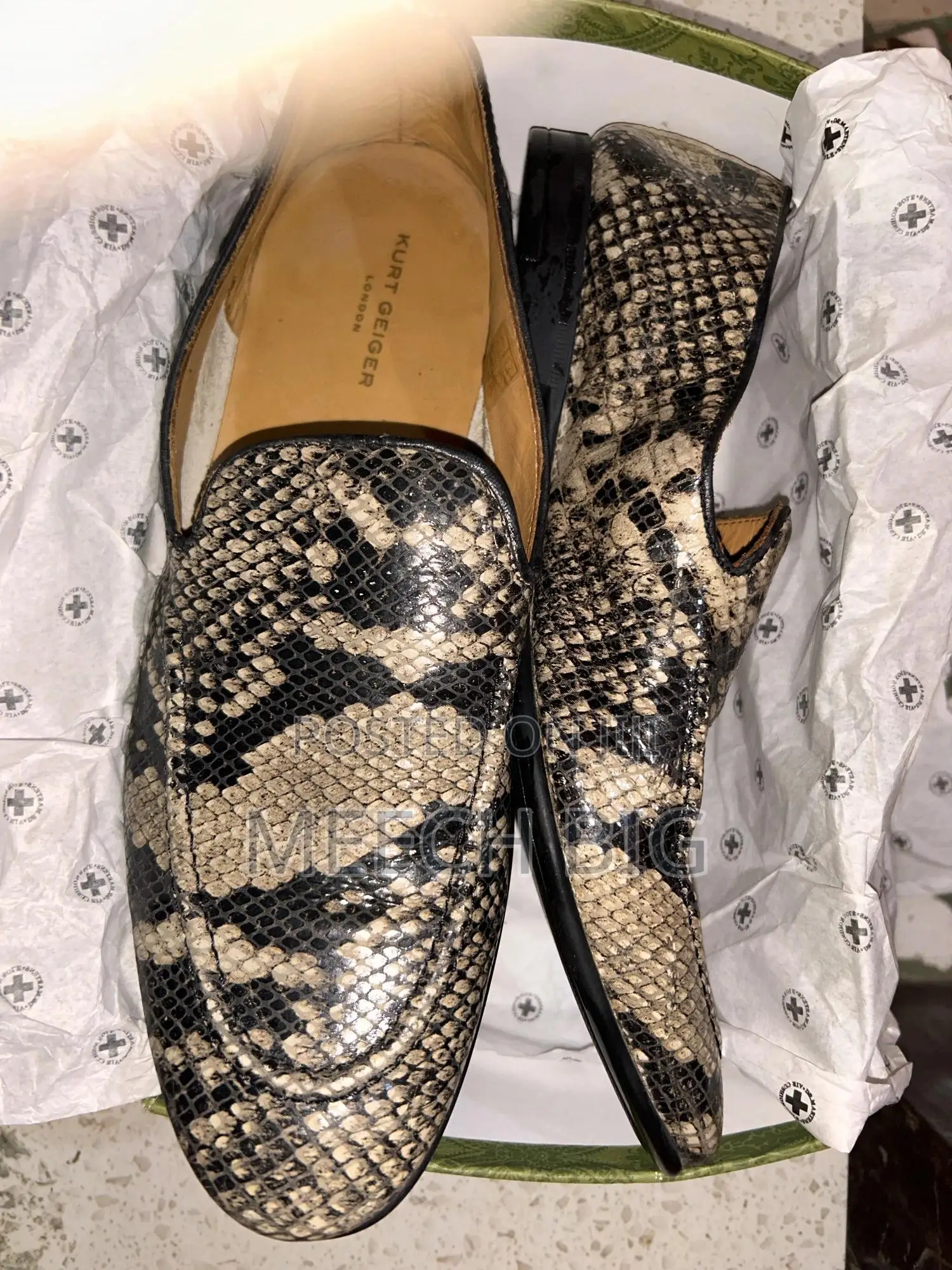 Kurt Geiger Snake Print
