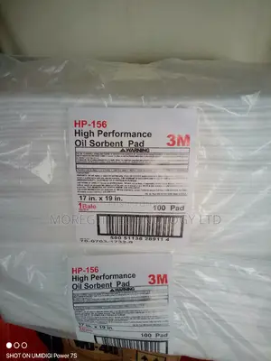 3m Oil Absorbent Pads 100-Sheets – Heavy Duty