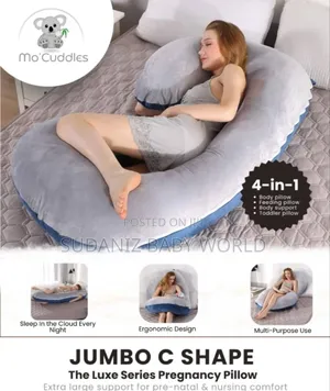 Jumbo C Shaped Pregnancy Pillow