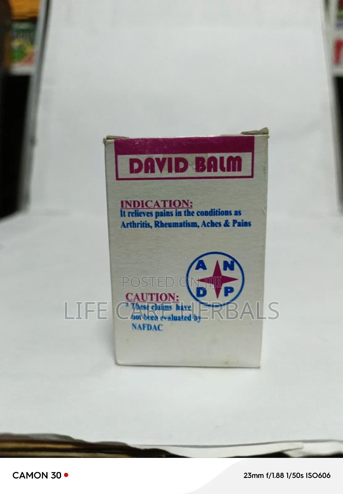 David Herbal Balm