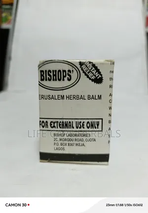 Bishops Jerusalem Herbal Balm