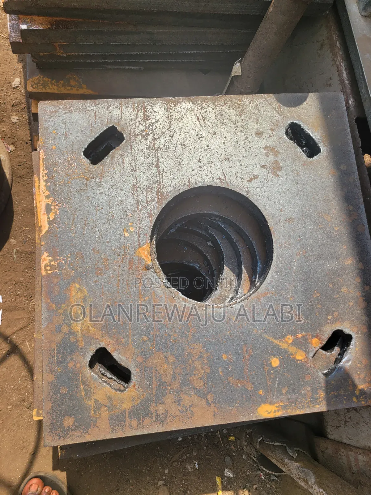 400x400x25mm Base Plate