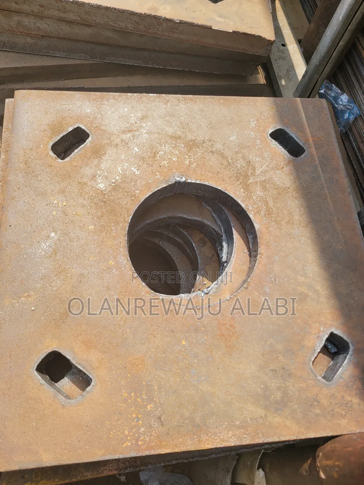 400x400x25mm Base Plate