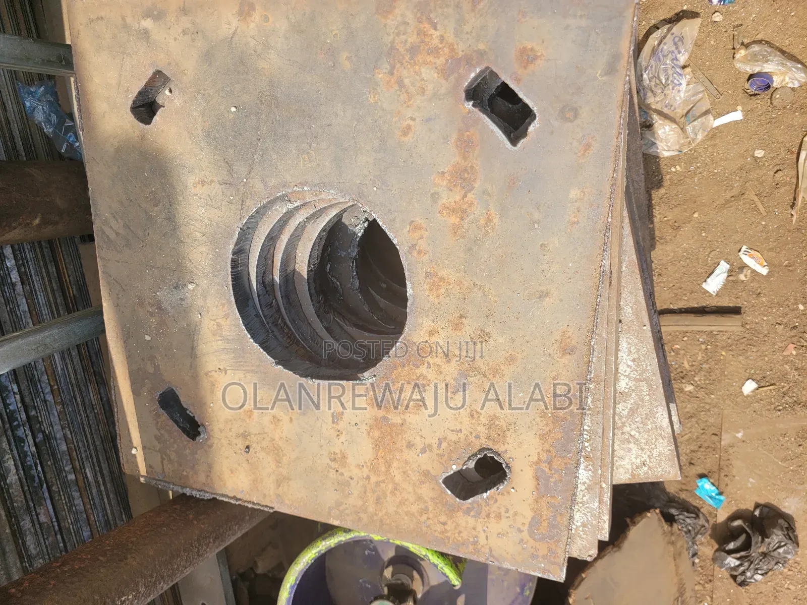 400x400x25mm Base Plate