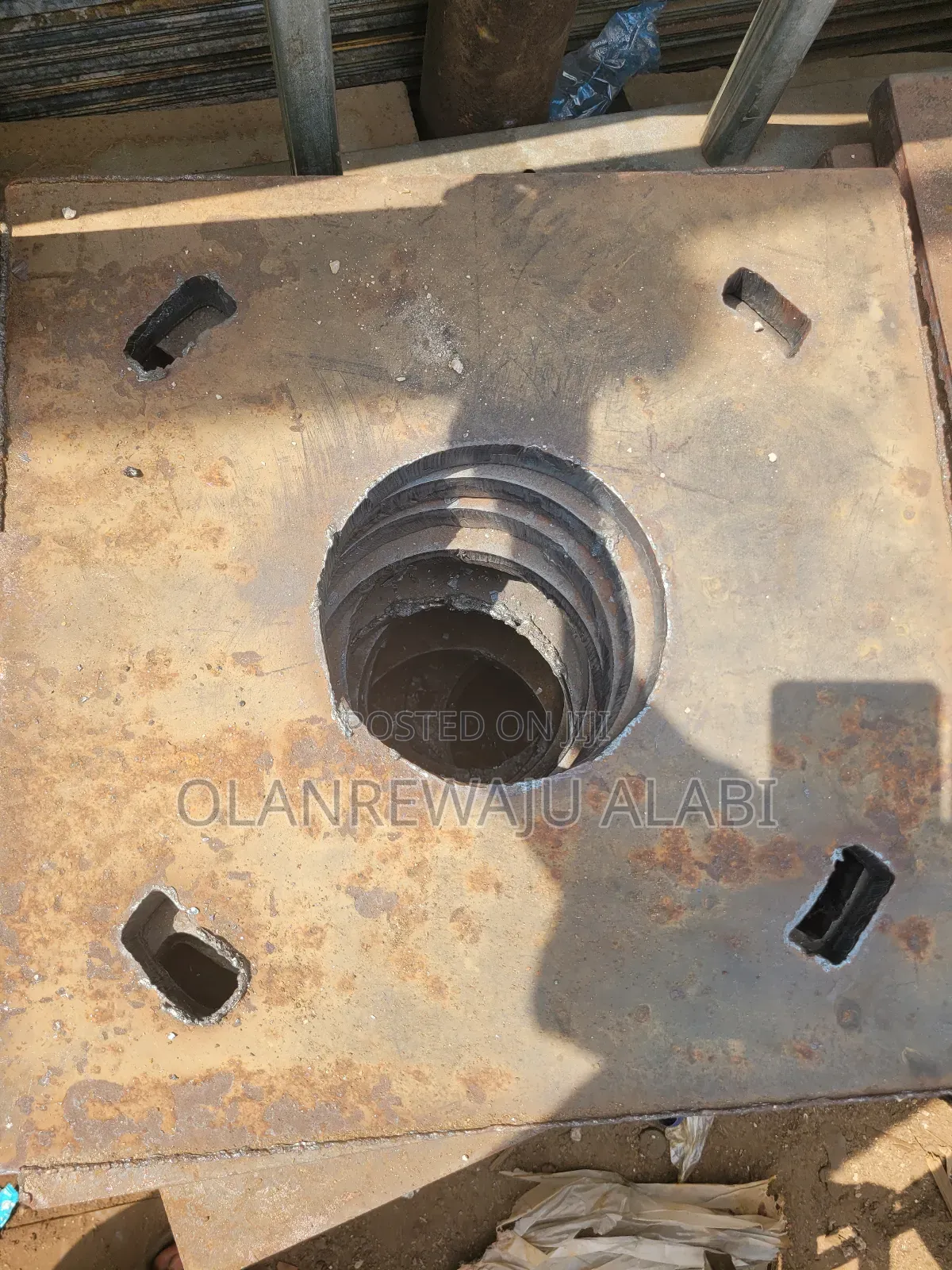 400x400x25mm Base Plate
