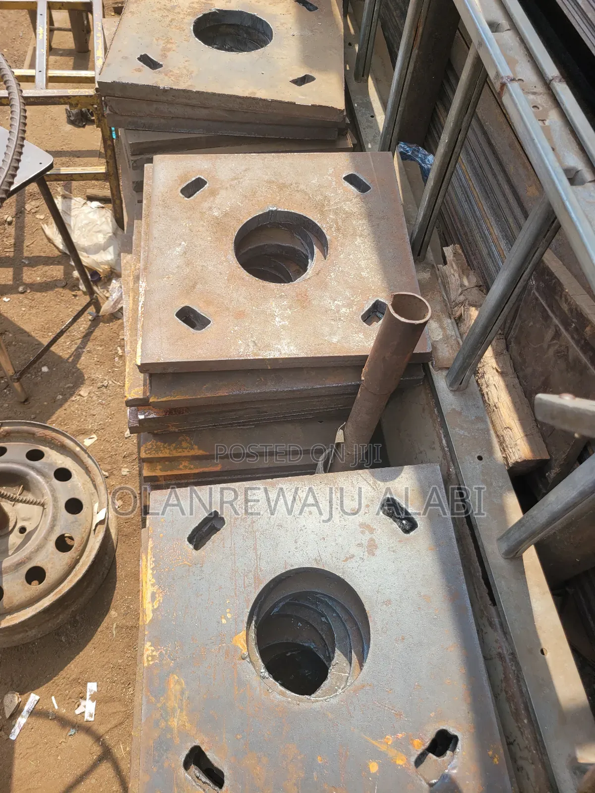 400x400x25mm Base Plate