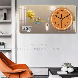 Porcelain Painting Wall Clock