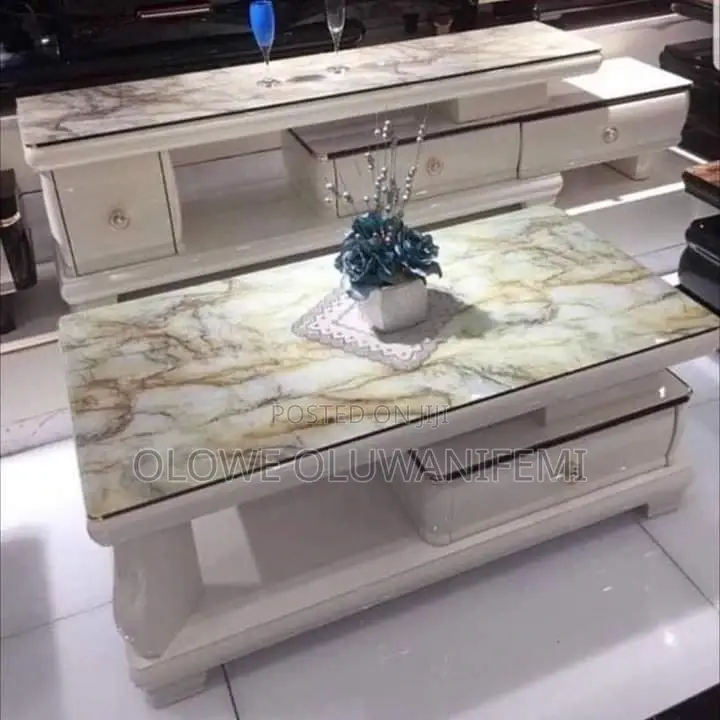 Center Table and Tv Shelf