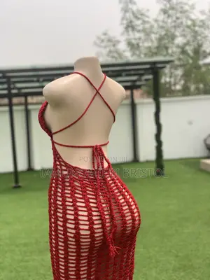 Photo - Crochet Bodycon Beach Dress