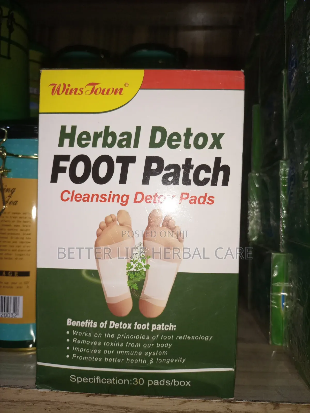 Herbal Detox Foot Patch/ Cleansing Detox Pads