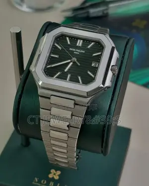 Nice Classic PATEK PHILIPPE CUBITUS Stainless Steel Luxury