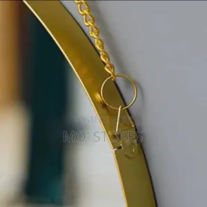 Metal Gold Frame Mirror