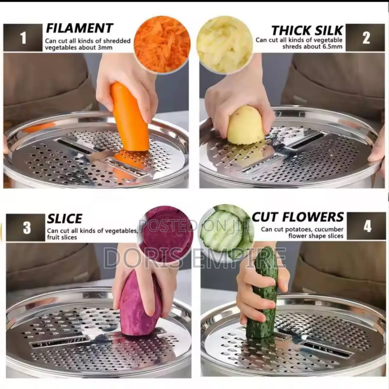 3 in 1 Multifunctional Kitchen Graters With Stainless