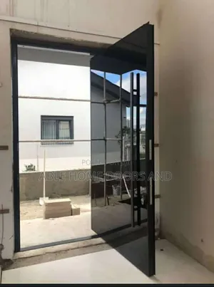 Pivot Door Fabricated by Me Made in Nigeria  AHD