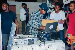 Dj at Mr. P. Concepts