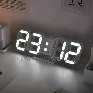 Photo - Digital LED Alarm Clock
Price: N21500