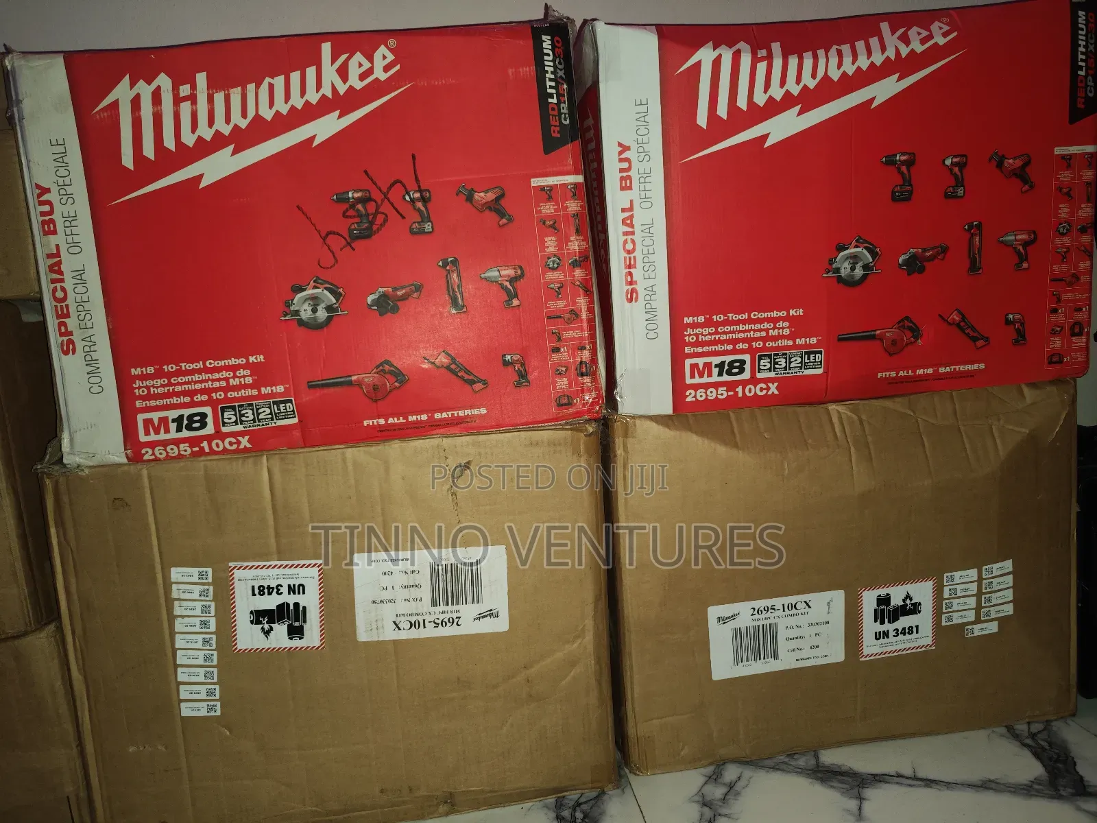 Milwaukee M18 10-Tool Cordless Combo Kit