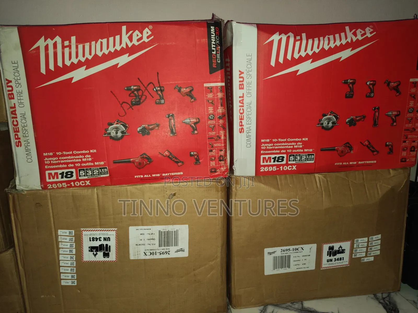 Milwaukee M18 10-Tool Cordless Combo Kit