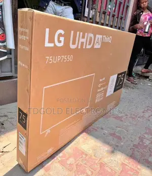 LG 75 Inchs Smart Tv 70"UHD, AI Think Smart, Satellite,