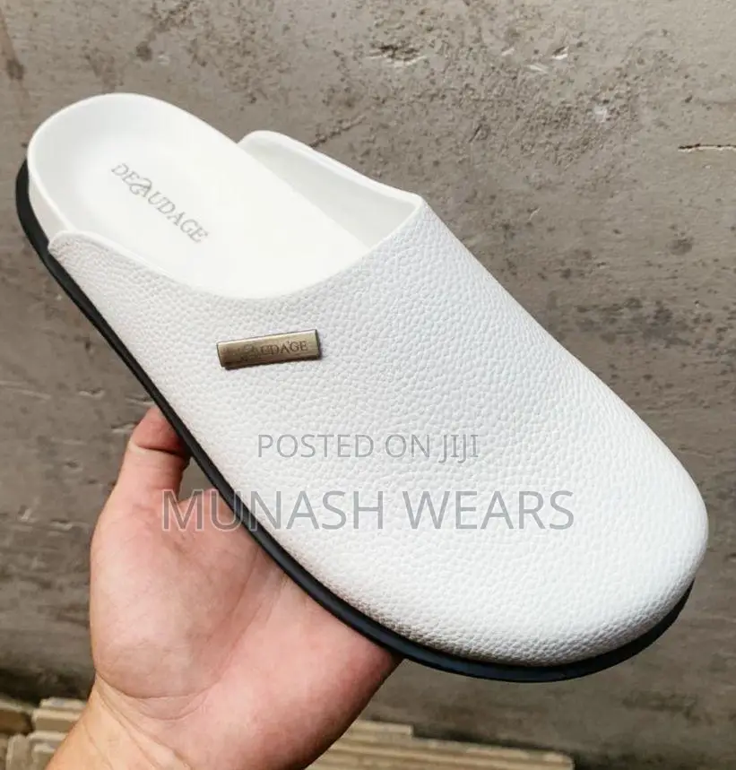 Luxury Leather Desaudage Mule