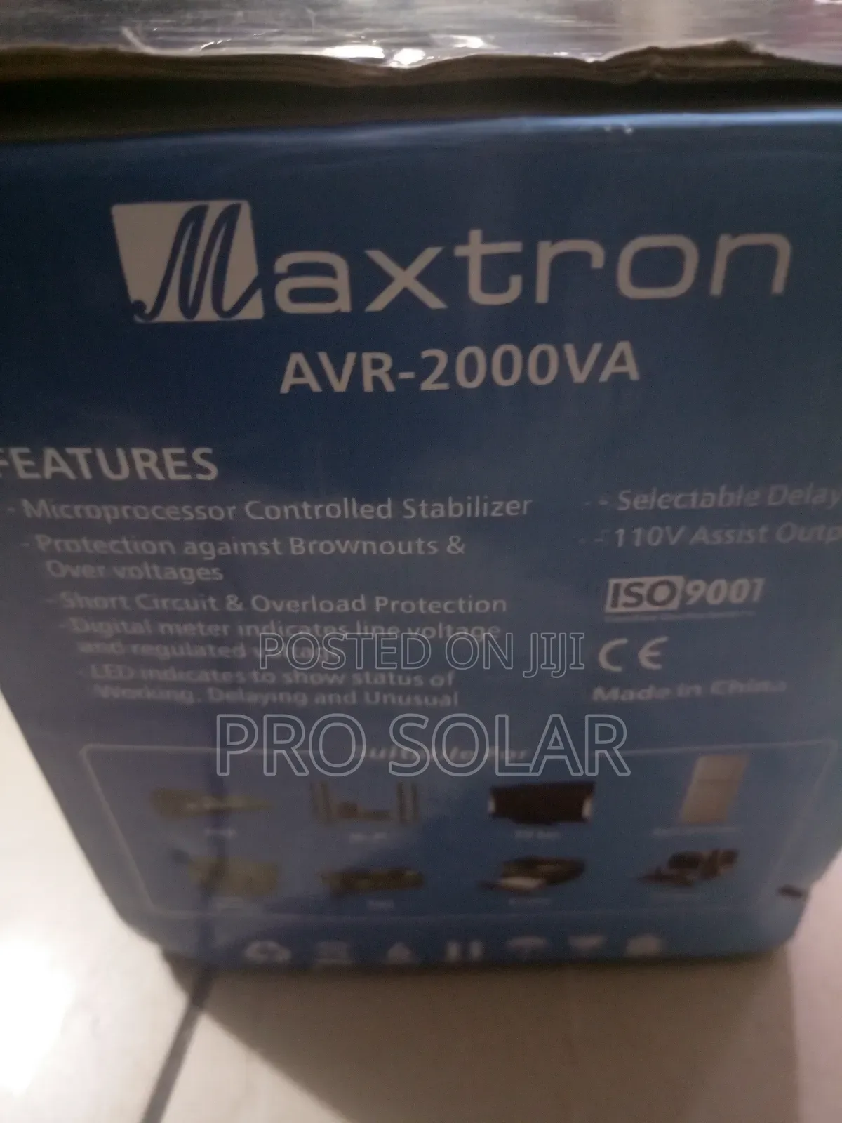 Maxtron Automatic Voltage Regulator 2KVA