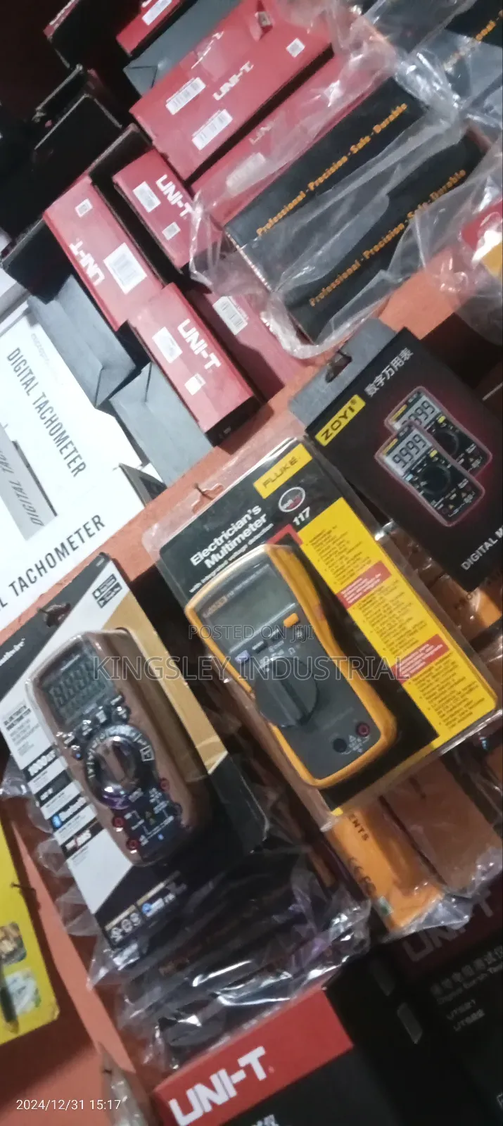 Digital Electrician Multimeter Fluke 113