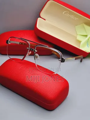 Cartier See Through Oval Eyewear