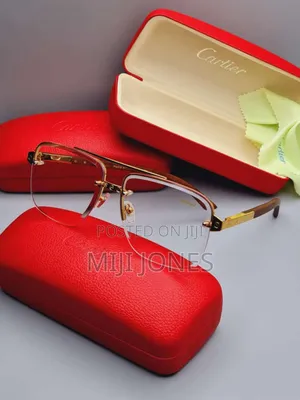 Cartier See Through Oval Eyewear