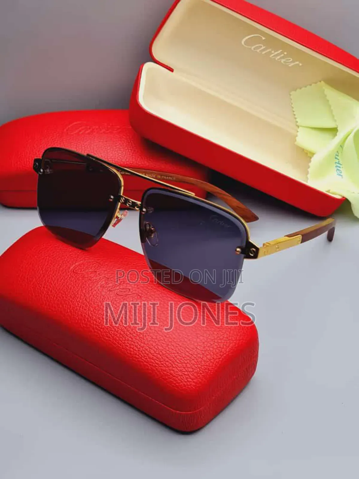 Cartier Oval Sunglasses