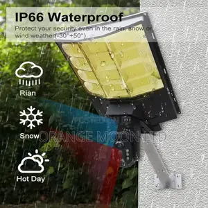 Solar Street Lamp With 4 Mp 3 Lens Camera (V380)