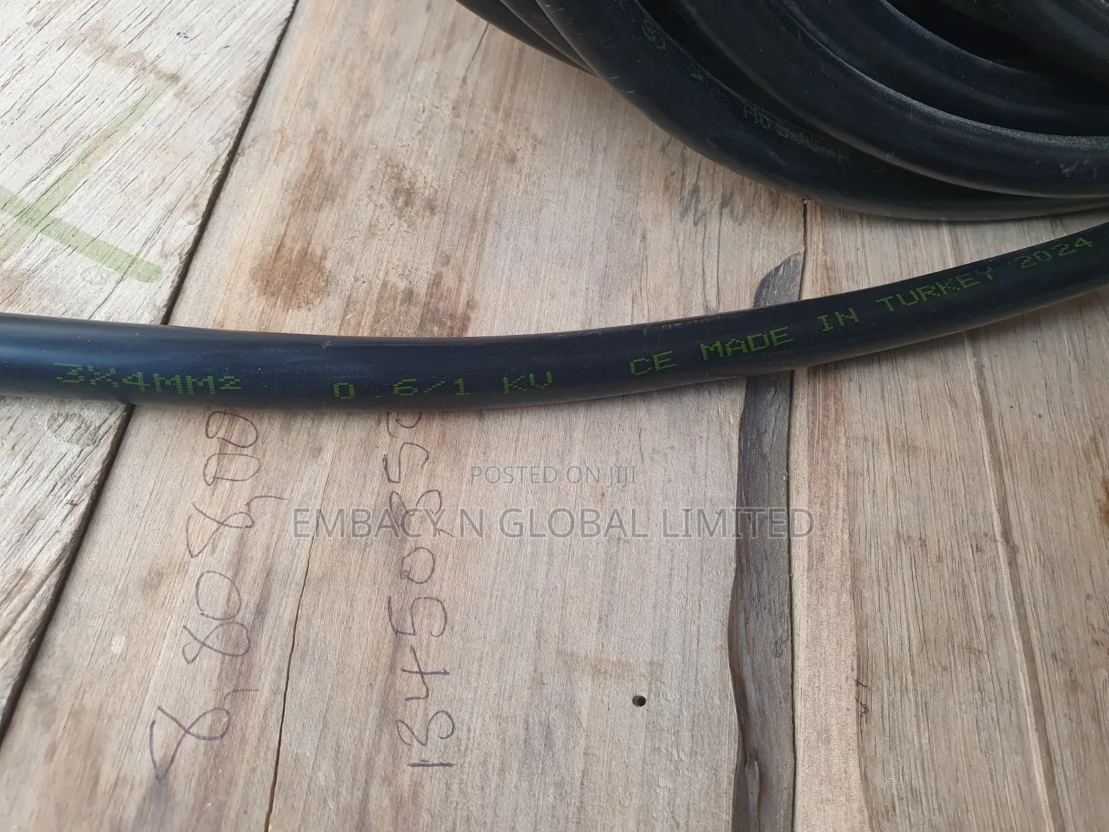 4mm 3core Flexible Wire
