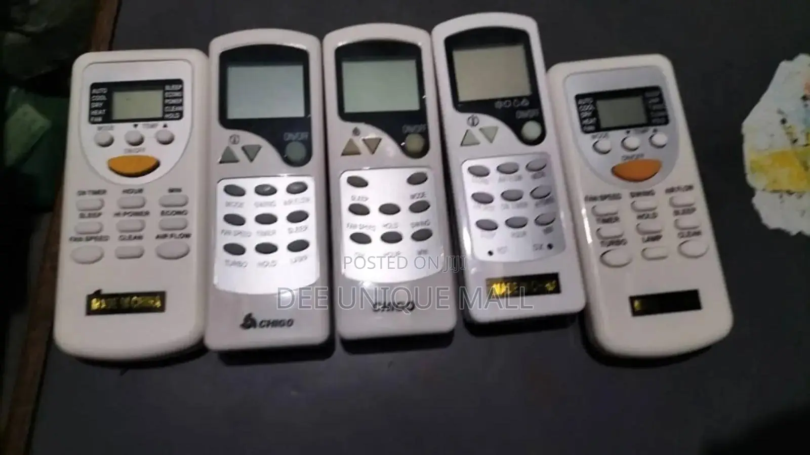 Chigo Window Unit Replacement Remote