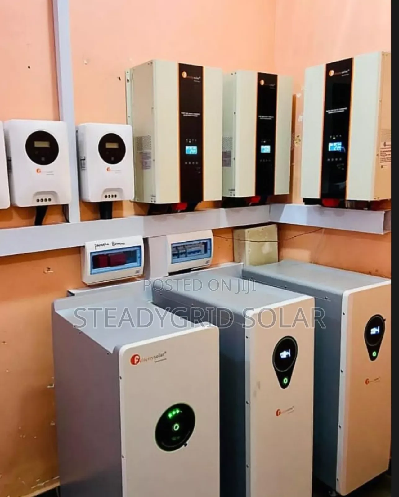 Highly Powerful 30kva/45kwh Solar Powered Inverter System
