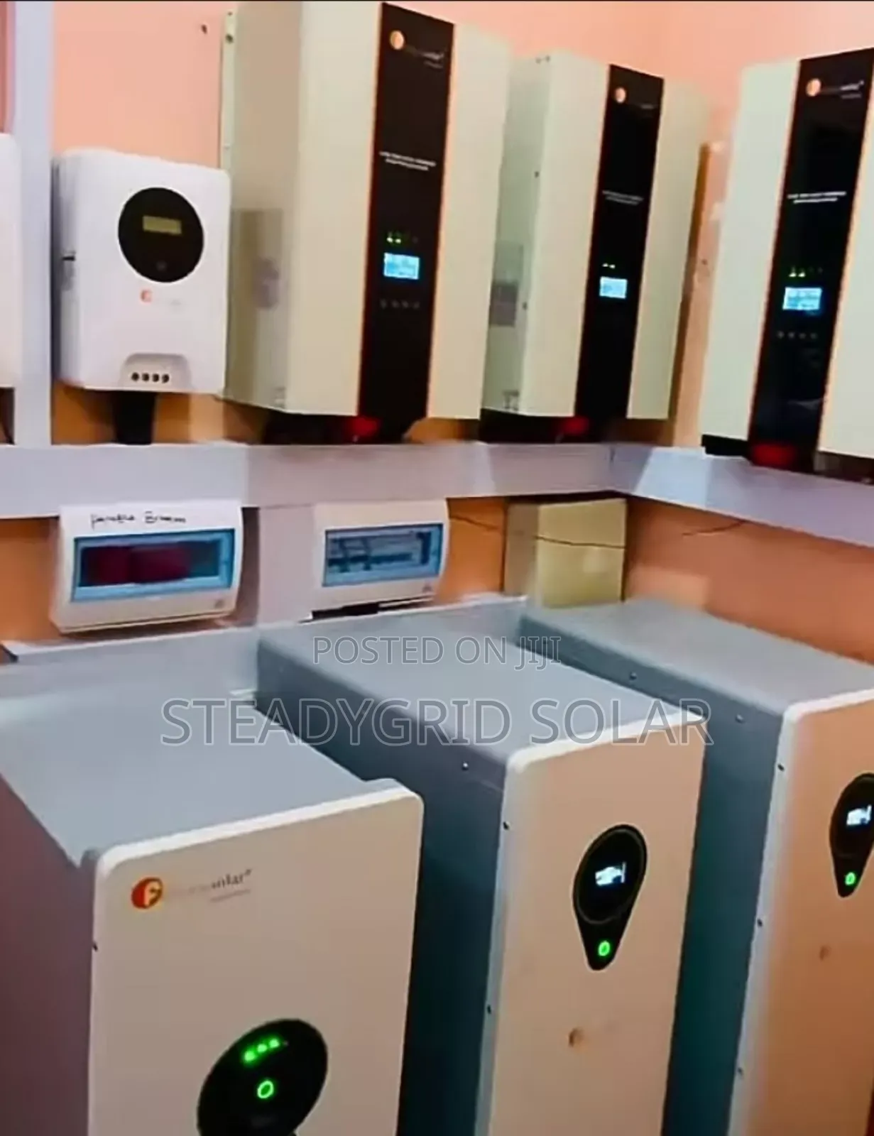 Highly Powerful 30kva/45kwh Solar Powered Inverter System