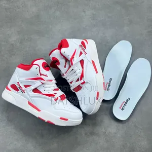 Photo - Reebok Pump Omni Zone Ii Trainer (Flash Red / Chalk)