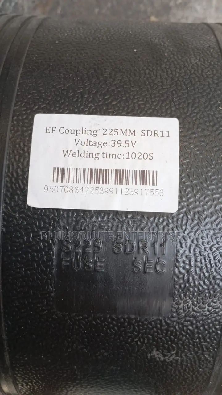 225mm HDPE Electro Fusion Socket Coupler