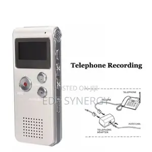 Digital Voice Recorder (8GB) W/ Built-in Microphone Speaker,