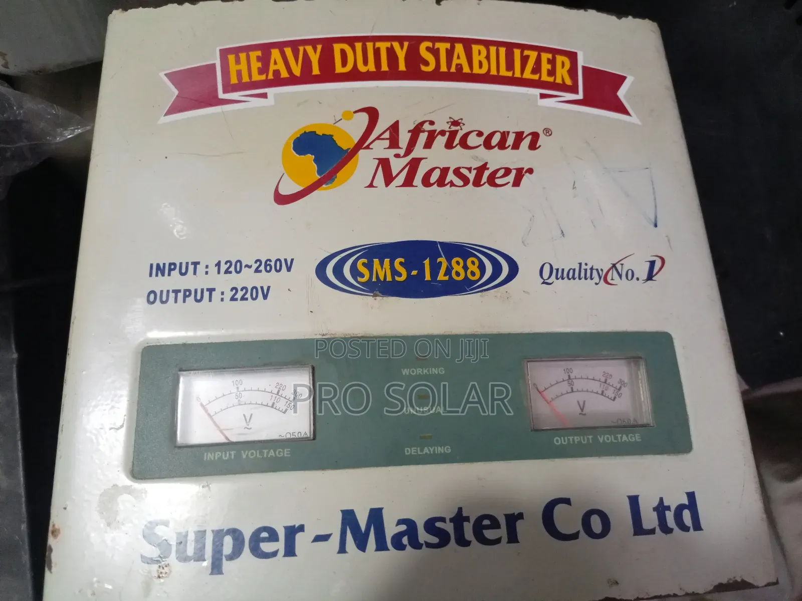 African Master Heavy Duty Stabilizer 2KVA