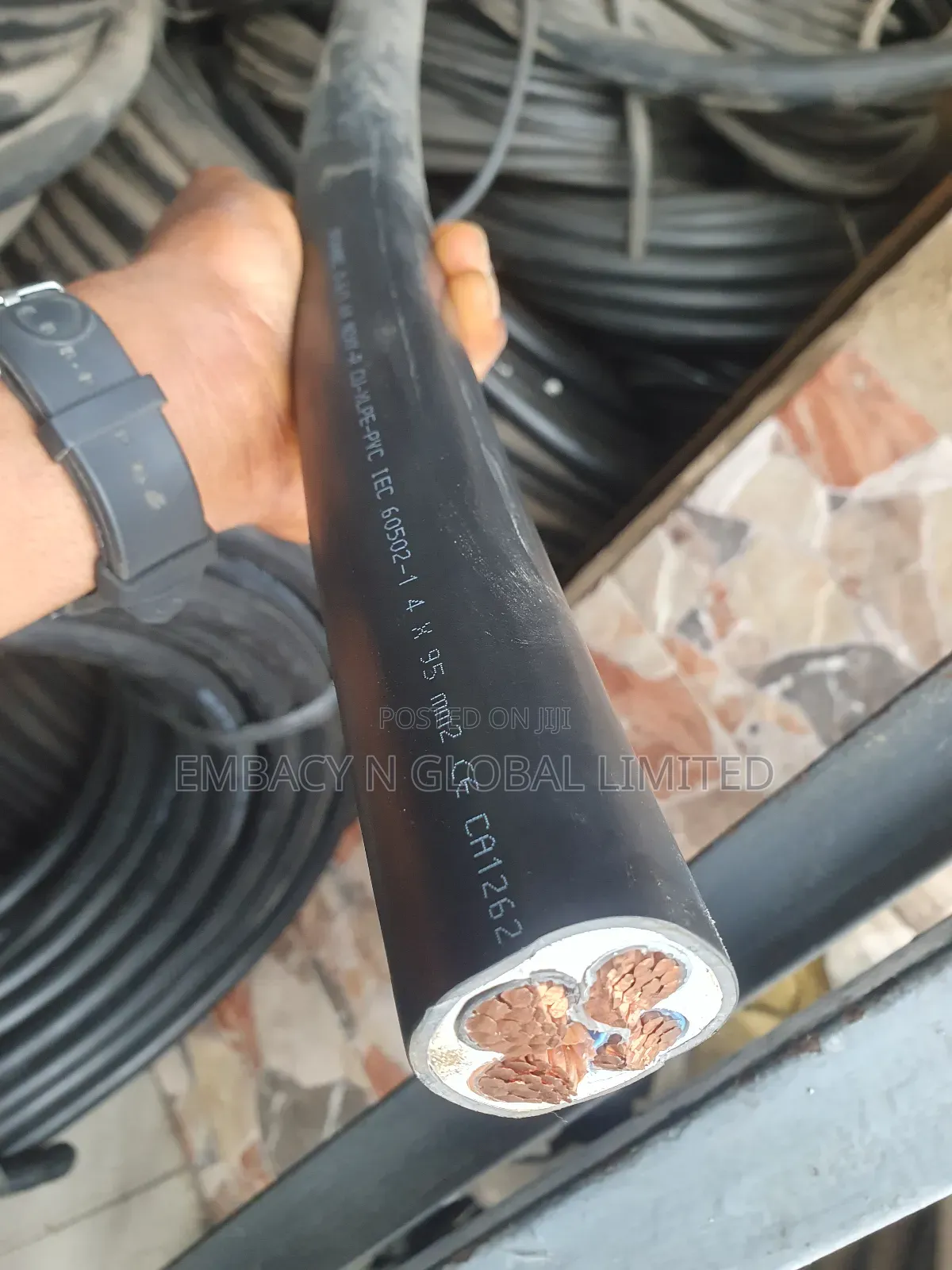95mm 4core PVC/PVC Cable (Non Armoured Cable)
