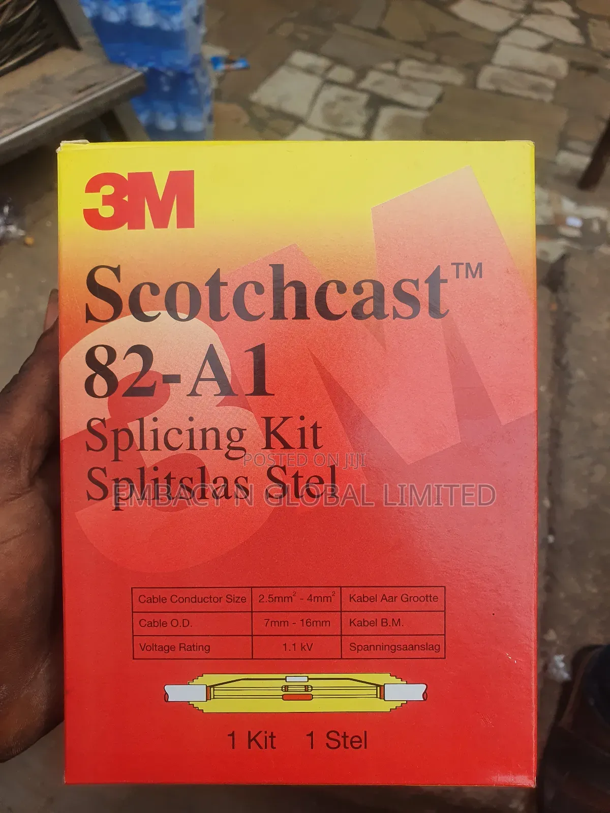 2.5mm 4core -4mm 4core Joint Kit