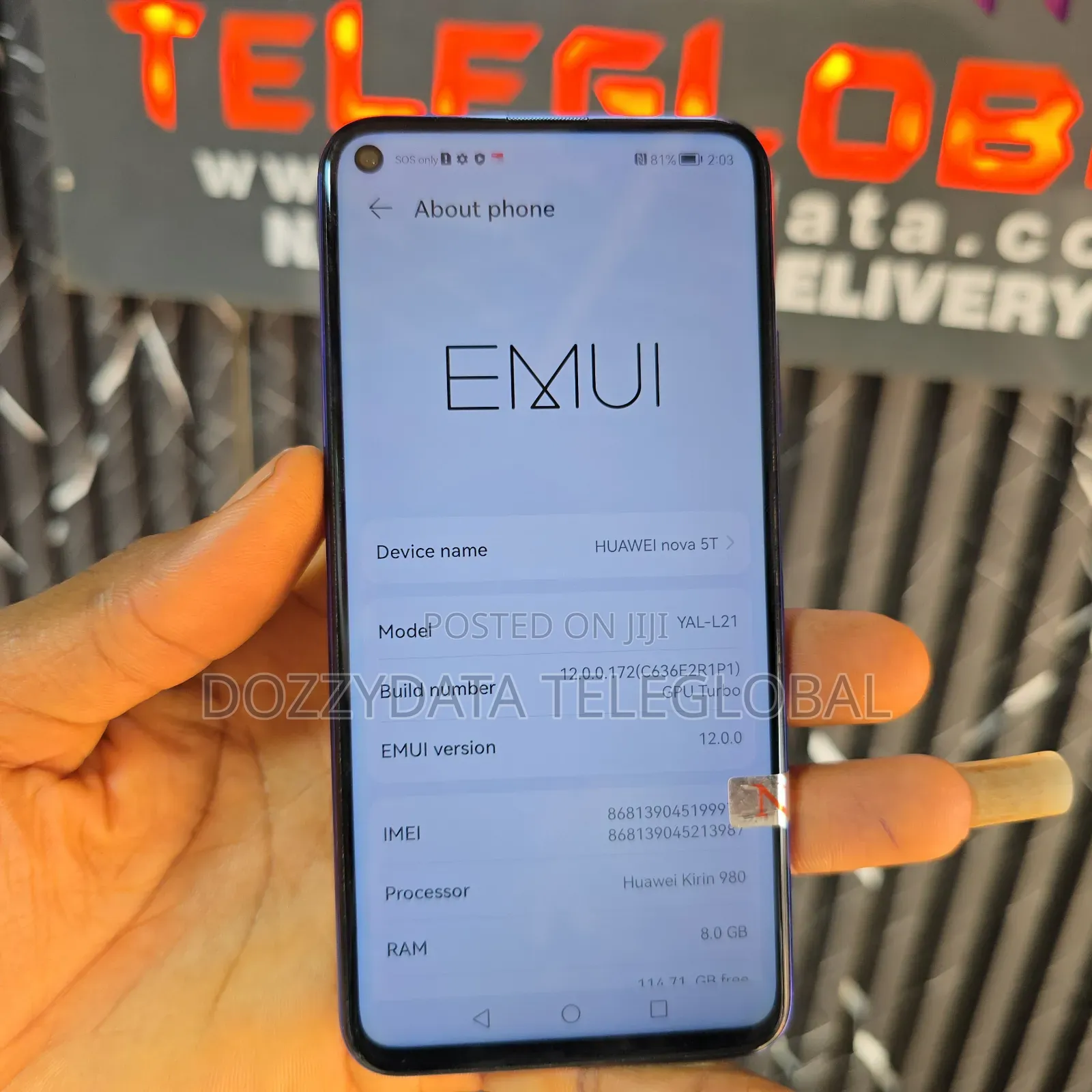 Huawei Nova 5T 128 GB Blue