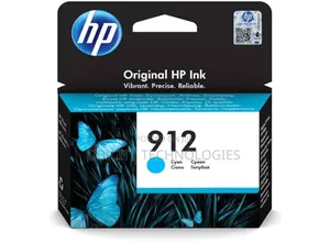 Photo - HP 912 Cyan Original Ink Cartridge