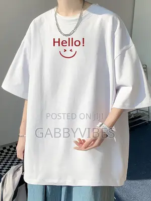 Hello Oversized Top