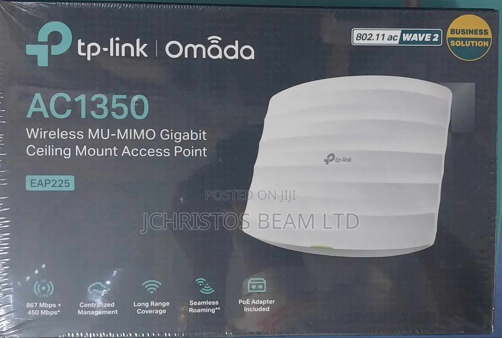 Tp-Link Omada 300mbps Wireless N Ceiling Mount Access Point