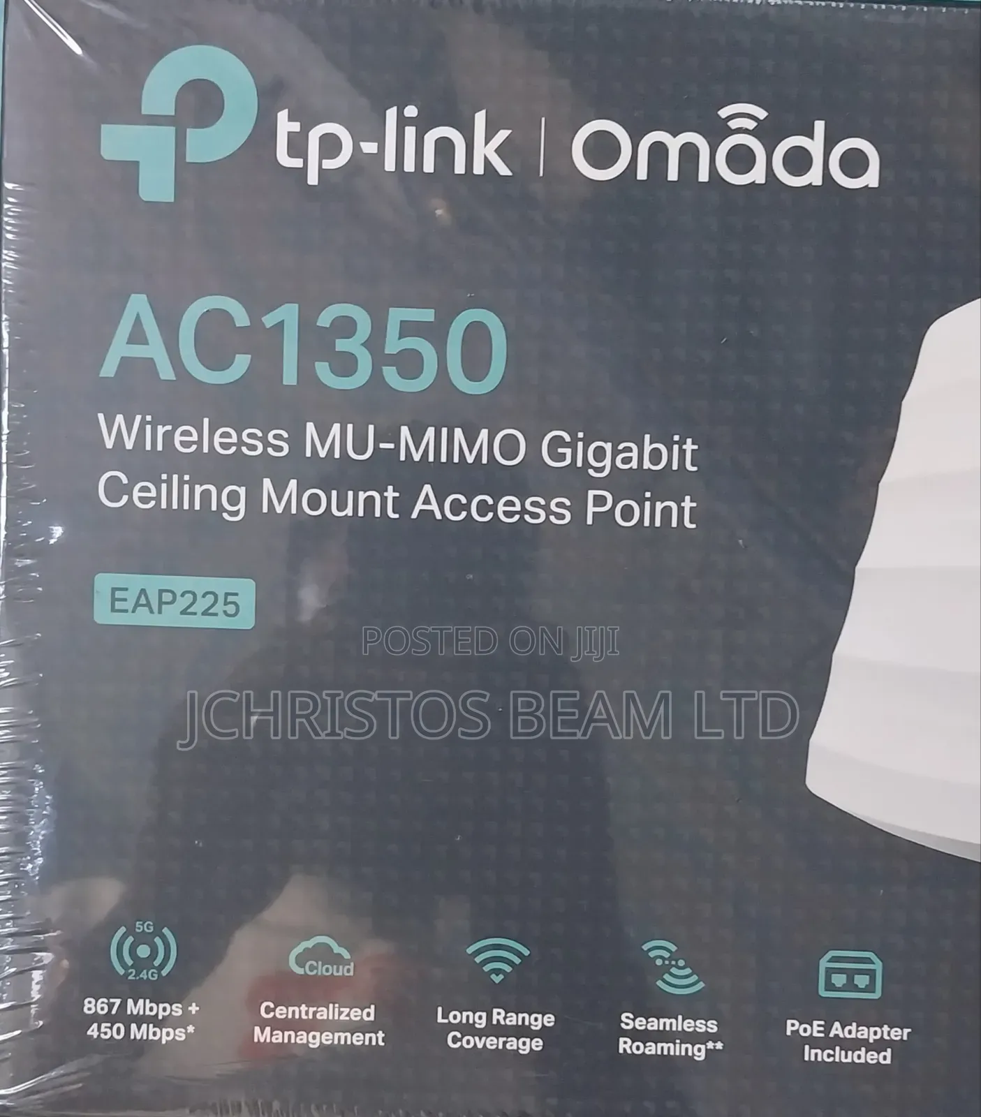 Tp-Link Omada 300mbps Wireless N Ceiling Mount Access Point