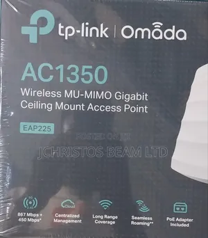 Tp-Link Omada 300mbps Wireless N Ceiling Mount Access Point