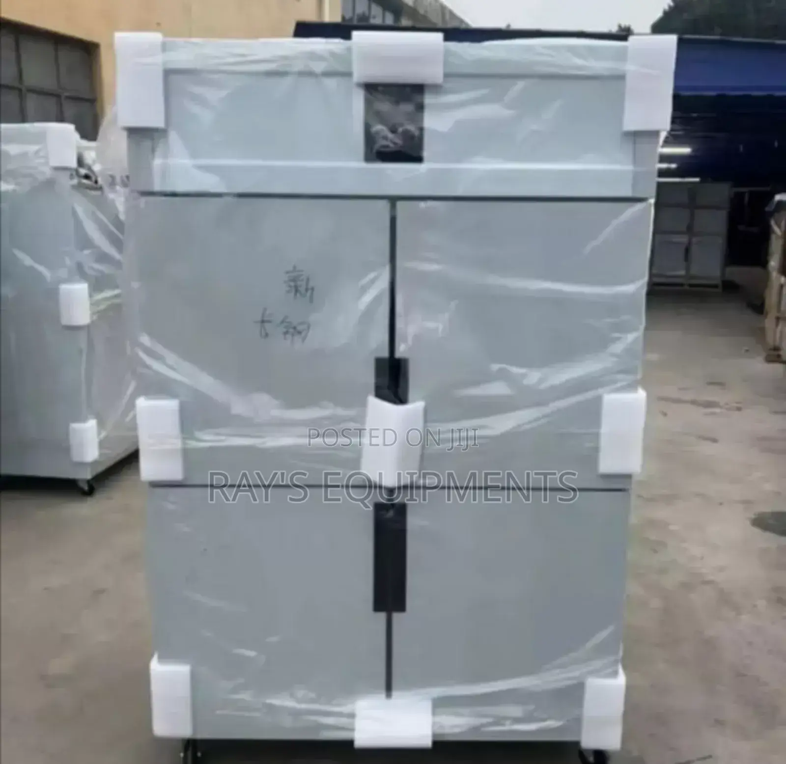 4 Doors Stainless Steel Freezer