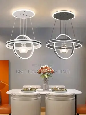 Luxury 2025 2 Rings LED Chandelier