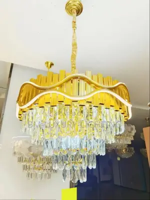 Modern Dimmable 3 Colors Led Chandelier